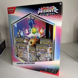 Pokemon TCG: Scarlet & Violet—Prismatic Evolutions Binder Collection *NEW* - Image 1