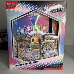 Pokemon TCG: Scarlet & Violet—Prismatic Evolutions Binder Collection *NEW* - Image 2