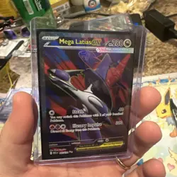 Pokemon TCG ME01: Mega Evolution #163/132 Mega Latias ex NM - Image 1