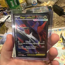 Pokemon TCG ME01: Mega Evolution #163/132 Mega Latias ex NM - Image 2