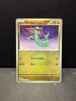 Pokemon TCG Dreepy 071/131 Master Ball Reverse Holo Prismatic Evolutions - Image 1