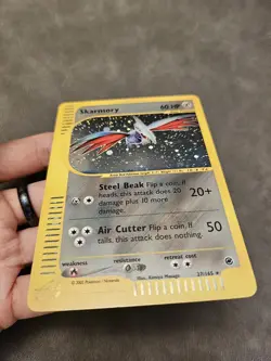 Pokemon TCG Skarmory 27/165 Holo Rare E-reader Vintage - 2002 Expedition - NM - Image 3