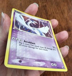 Pokemon TCG Lugia EX Unseen Forces rare 29/115 2005 NM - Image 4