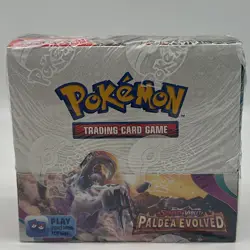 Pokemon TCG Scarlet & Violet Paldea Evolved Booster Box SEALED - Image 1