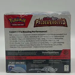 Pokemon TCG Scarlet & Violet Paldea Evolved Booster Box SEALED - Image 2
