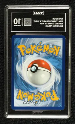 Magneton Pokemon Scarlet & Violet Black Star Promo TAG 10 GEM MINT - Image 2