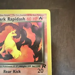 Pokemon TCG Dark Rapidash Team Rocket 1st Ed 44/82 NM - Image 4