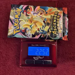 VERY HEAVY! 22.52G Pokemon TCG Ascended Heroes Booster Pack (SEALED) GOD PACKU! - Image 1