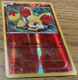 Pokemon TCG BREAKthrough Fennekin 25/162 Reverse Holo - Image 1