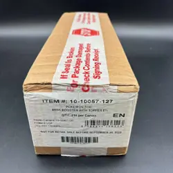 Pokemon Mega Evolution Base Set ME01 Enhanced Booster 6-Box Sealed Case #2 - Image 1