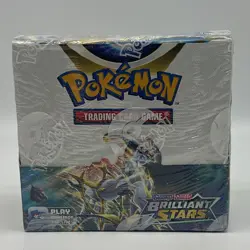 Pokemon TCG SWSH Brilliant Stars Booster Box SEALED - Image 1