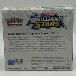 Pokemon TCG SWSH Brilliant Stars Booster Box SEALED - Image 4