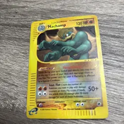 Pokemon TCG Machamp Expedition Base Set 51/165 Reverse Holo Rare. MP - Image 1