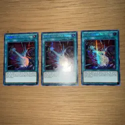 x3 Dark Ruler No More Prismatic Secret Rare Limited Edition TN19-EN014 NM Yugioh - Image 1