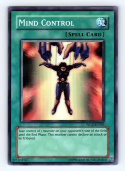 Yugioh Mind Control WC5-EN003 Unlimited Super Rare Holo - NM 💎 - Image 1