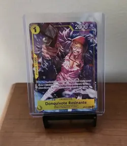 Donquixote Rosinante OP12-108 One Piece Illustration Box 6 Promo Alt Art. - Image 1