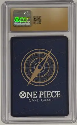 2025 One Piece Monkey D. Luffy SR Magazine Promo ST21-014 CGC 10 Pristine - Image 2