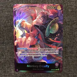 Monkey.D.Luffy (OP05-060) OP05-060 Starter Deck 18: PURPLE Monkey.D.Luffy Foil - Image 1