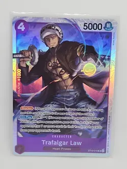 TRAFALGAR LAW ST10-010 SR ONE PIECE NM - Image 1
