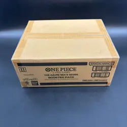 One Piece OP14-EB04 The Azure Sea's Seven English 12 Booster Box Case Sealed - Image 4