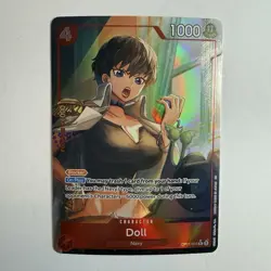 One Piece TCG Doll (Alternate Art) OP11-008 Fist Of Divine Speed Foil English NM - Image 1
