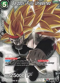 Dragon Ball Card Game: Bardock, Fully Unleashed #P-067 - Image 1