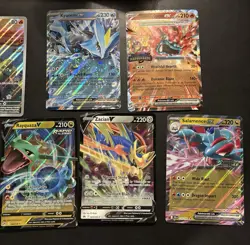 Lot Of 13 Jumbo Pokemon Trading Cards - Image 4