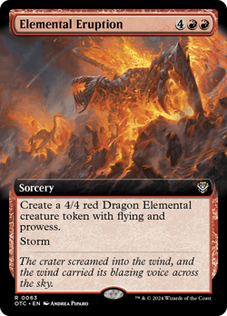 Elemental Eruption (REGULAR) x1 - MTG OTC #63 - Image 1