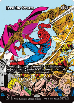 Feed the Swarm (REGULAR) x1 - MTG Marvel Universe MAR #16 - Image 1