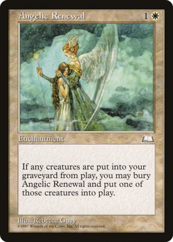 Angelic Renewal (REGULAR) x1 - MTG Weatherlight WTH #4 - Image 1
