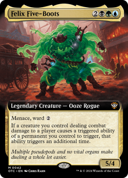 Felix Five-Boots (REGULAR) x1 - MTG OTC #42 - Image 1
