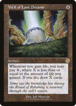 Well of Lost Dreams (FOIL) x1 - MTG The Brothers' War Retro Artifacts BRR #62 - Image 1