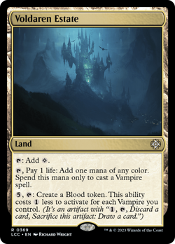 Voldaren Estate (REGULAR) x1 - MTG The Lost Caverns of Ixalan Commander LCC #369 - Image 1