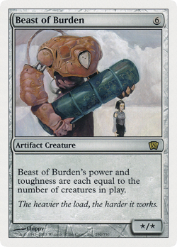 Beast of Burden (REGULAR) x1 - MTG Eighth Edition 8ED #292 - Image 1