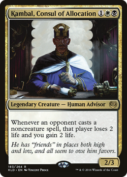 Kambal, Consul of Allocation (REGULAR) x1 - MTG Kaladesh KLD #183 - Image 1