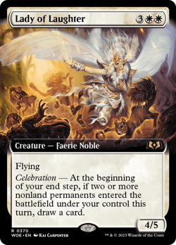Lady of Laughter (REGULAR) x1 - MTG Wilds of Eldraine WOE #370 - Image 1
