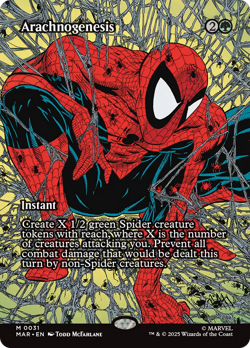 Arachnogenesis (REGULAR) x1 - MTG Marvel Universe MAR #31 - Image 1