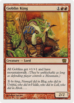 Goblin King (REGULAR) x1 - MTG Eighth Edition 8ED #190 - Image 1
