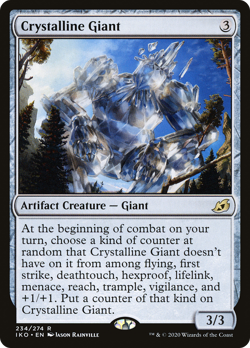 Crystalline Giant (REGULAR) x1 - MTG Ikoria: Lair of Behemoths IKO #234 - Image 1