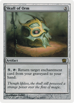 Skull of Orm (REGULAR) x1 - MTG Eighth Edition 8ED #313 - Image 1