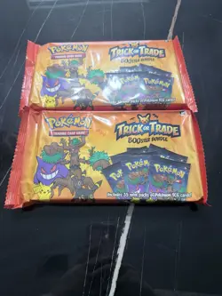 Pokemon Trick or Trade Booster Bundle 35 Mini Packs X2 2024 - Image 1