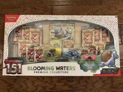 Pokemon TCG Scarlet & Violet 151 Blooming Waters Premium Collection Sealed - Image 1