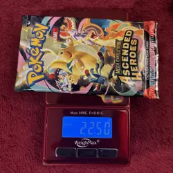 VERY HEAVY! 22.50g Pokemon TCG Ascended Heroes Booster Pack (SEALED) GOD PACK!U - Image 1