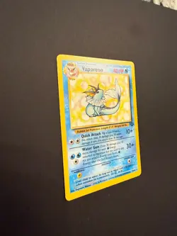 Pokemon TCG Vaporeon Jungle 28/64 Regular Lightly Played! - Image 2