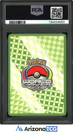 Pokemon 2024 Lugia V 138 Colorless Lugia 2023 World Championships GEM MT PSA 10 - Image 2