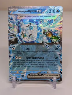 Wellspring Mask Ogerpon EX 27/131 Double Rare Holo Prismatic Evolutions 2025 - Image 1
