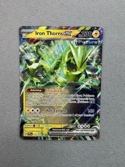 Pokemon TCG Iron Thorns Ex 32/131 Prismatic Evolutions Holo Double Rare MINT MT - Image 2