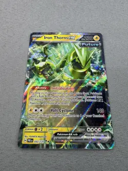 Pokemon TCG Iron Thorns Ex 32/131 Prismatic Evolutions Holo Double Rare MINT MT - Image 3