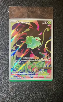 Bulbasaur [Stamped & Sealed] #133 Pokemon Mega Evolution Holo – Promo NM/Mint - Image 1