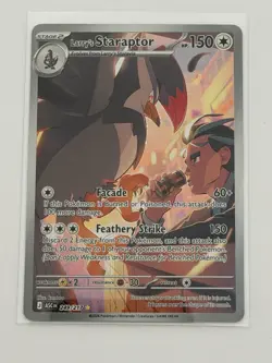 Larry’s Staraptor 249/217 Ascended Heroes (IR) English Pokemon Pack Fresh - Image 1